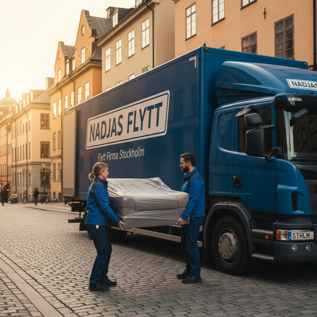Flyttfirma Stockholm – NadjasFlytt professionell flytt